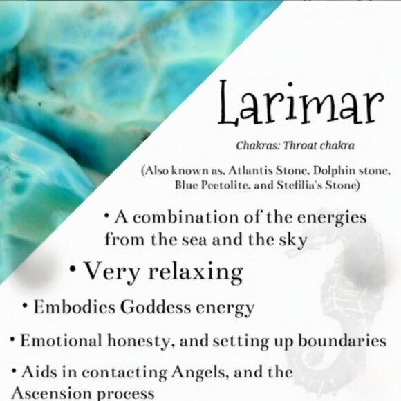 Larimar Wire Wrap Cuff – 14Kt Gold Over Copper – Ocean Calm & Peace Talisman - Picture 8 of 12